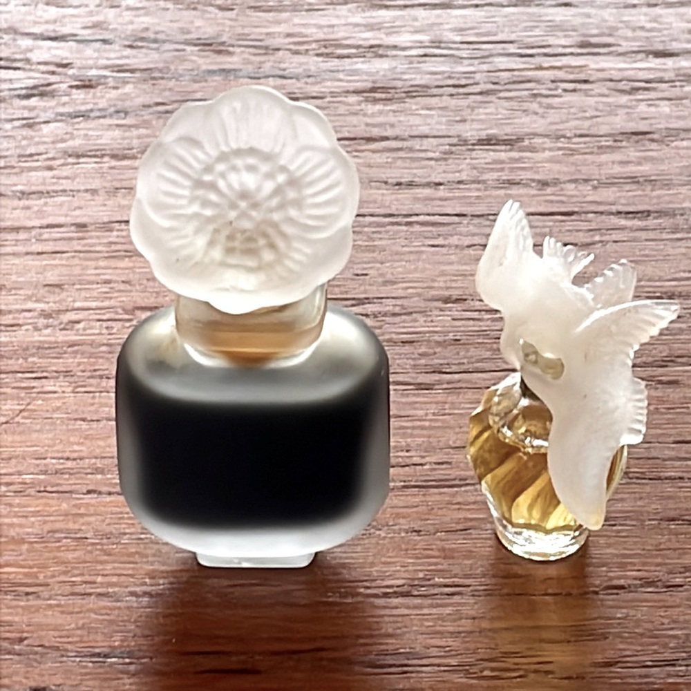 VTG Set of Nina Ricci & Ester Lauder Perfume Bottles